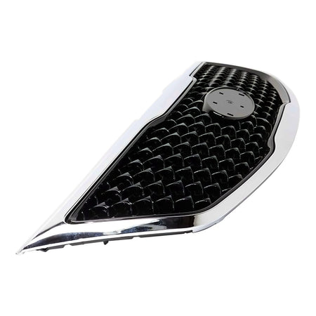 2014-2016 Kia Sportage Grille With Chrome Moulding 2.4L Painted Black – Side View (KI1200162)