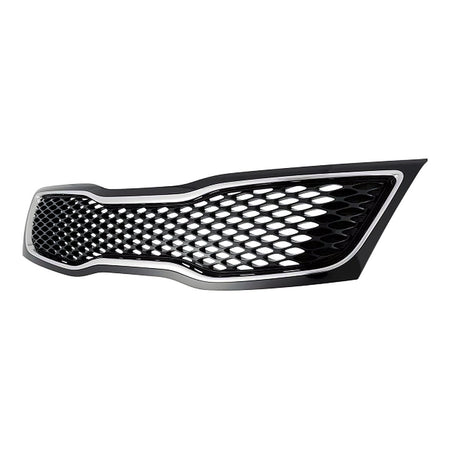 2014-2015 Kia Optima Grille Painted Black With Chrome Moulding Usa Built Lx/Ex – Side View (KI1200163)