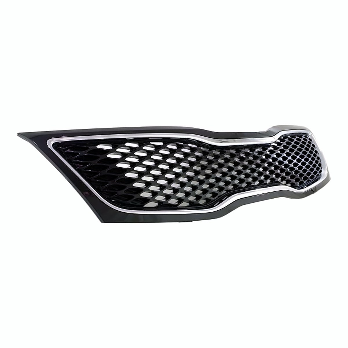 2014-2015 Kia Optima Grille Painted Black With Chrome Moulding Usa Built Lx/Ex – Side View (KI1200163)