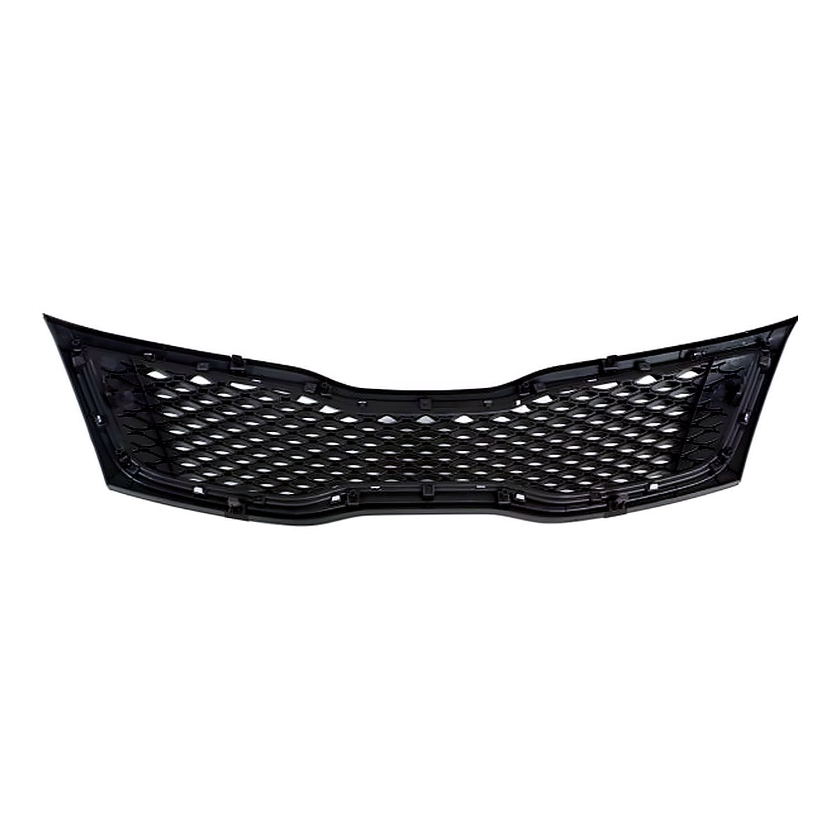 2014-2015 Kia Optima Grille Painted Black With Chrome Moulding Usa Built Lx/Ex – Back View (KI1200163)