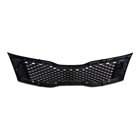 2014-2015 Kia Optima Grille Painted Black With Chrome Moulding Usa Built Lx/Ex – Back View (KI1200163)