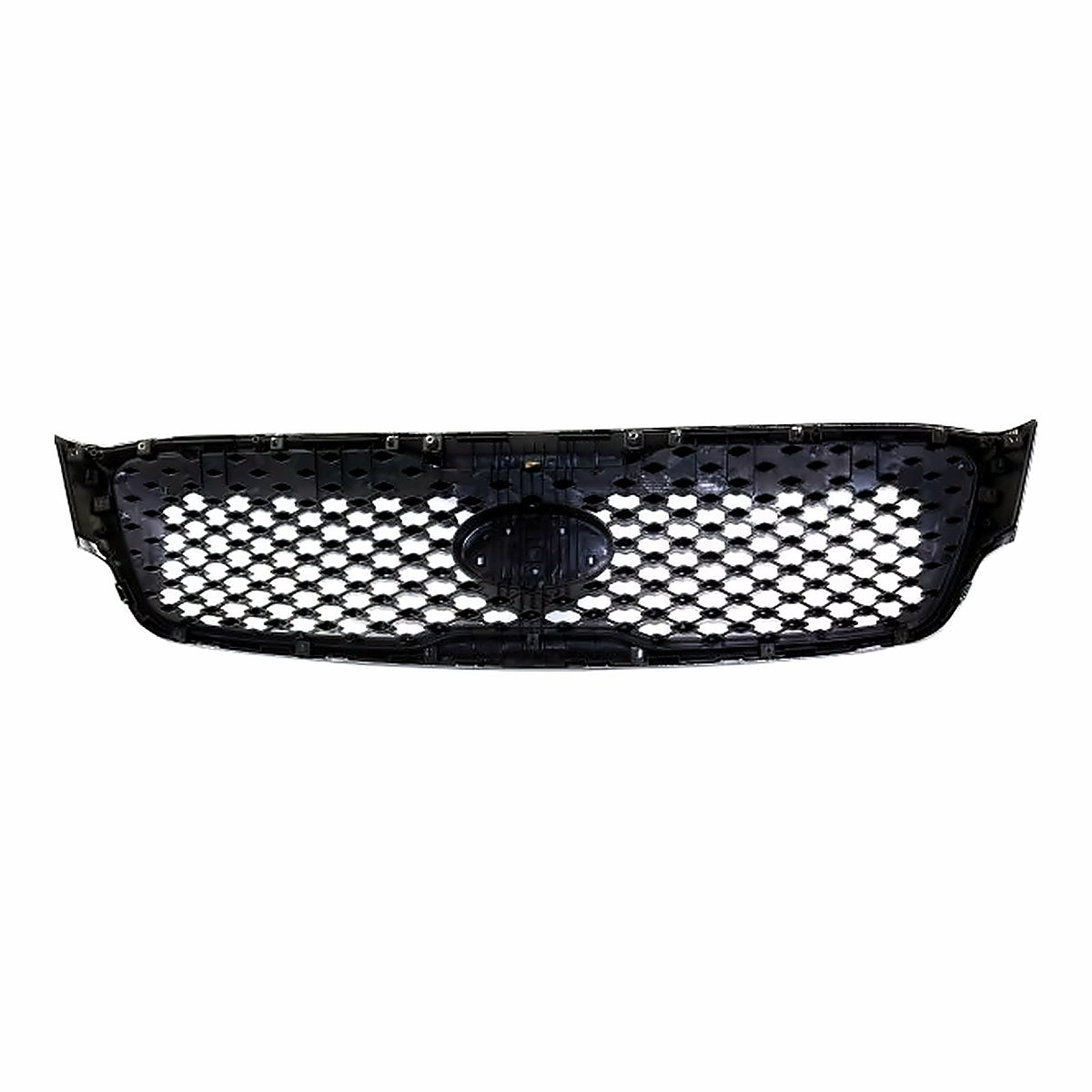 2016-2018 Kia Sorento Grille Matte Dark Gray With Chrome Frontame L/Lx/Ex – Back View (KI1200181)