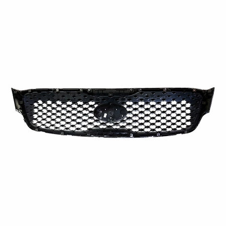 2016-2018 Kia Sorento Grille Matte Dark Gray With Chrome Frontame Without Moni Sx/Limited – Back View (KI1200182)