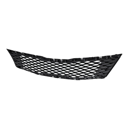 2016-2018 Kia Optima Grille Glossy Black Mesh With Upper/Lower Chrome Moulding Without Adaptive Cruise – Back View (KI1200189)