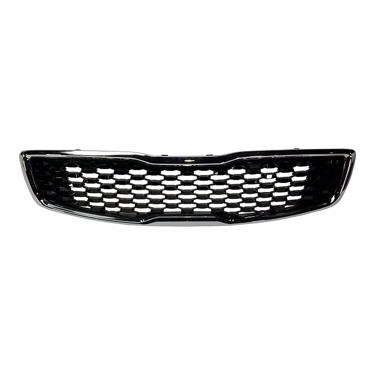 2017-2018 Kia Forte Grille Ptd Black With Smoked Frontame – Front View (KI1200191)