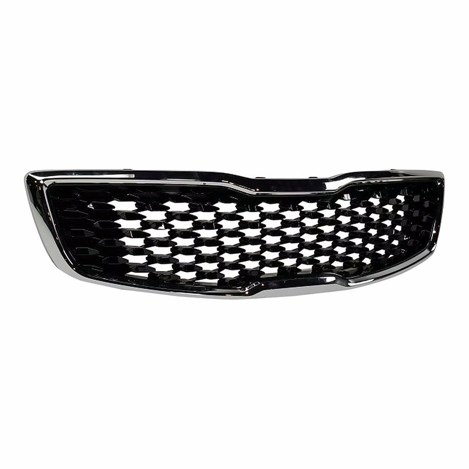 2017-2018 Kia Forte Grille Ptd Black With Smoked Frontame – Side View (KI1200191)