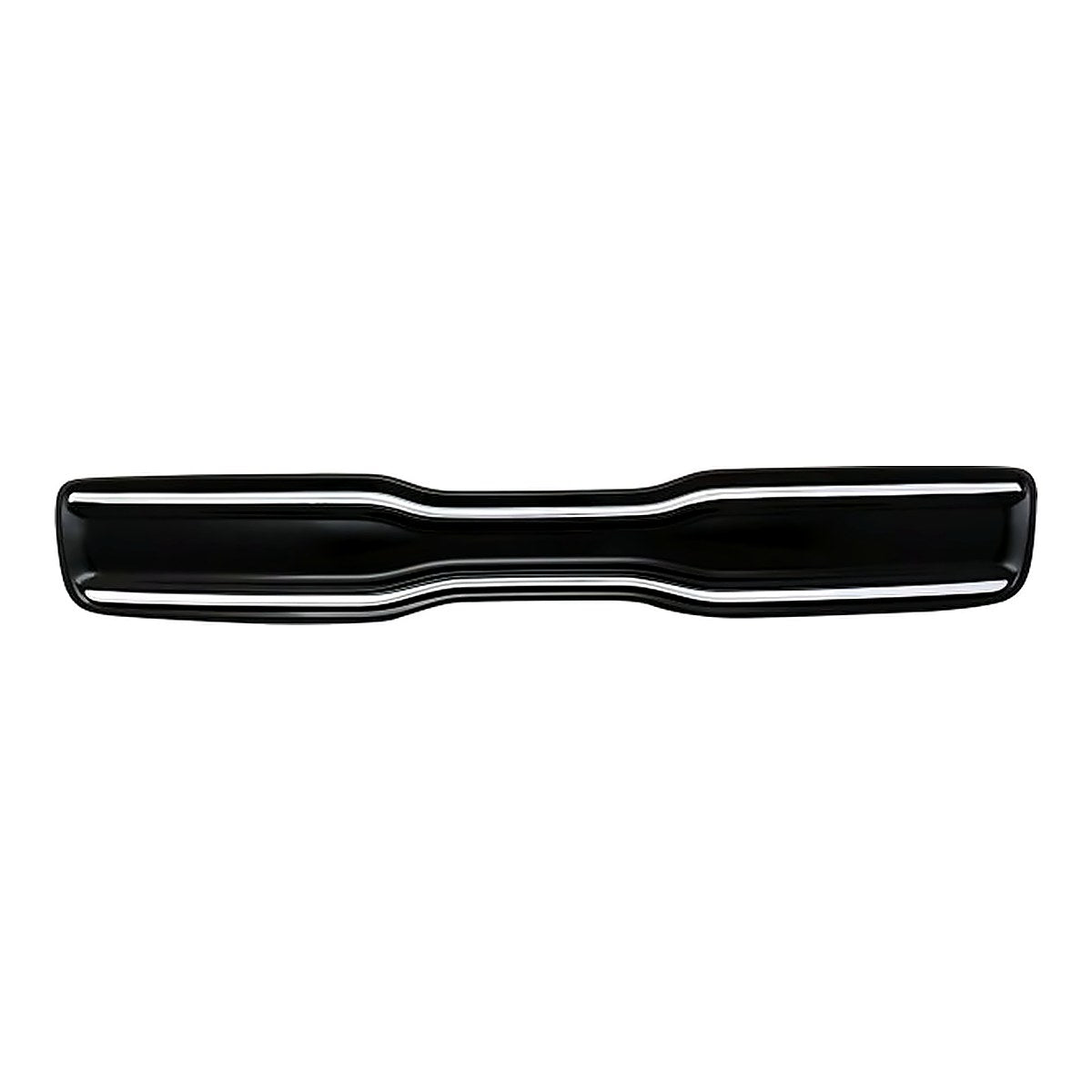 2017-2019 Kia Soul Grille Glossy Black With Chrome Bars – Front View (KI1200193)
