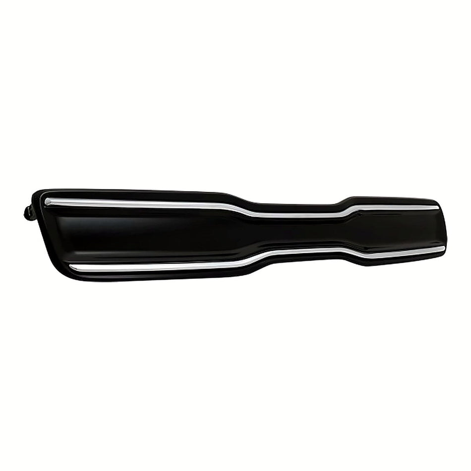 2017-2019 Kia Soul Grille Glossy Black With Chrome Bars – Side View (KI1200193)