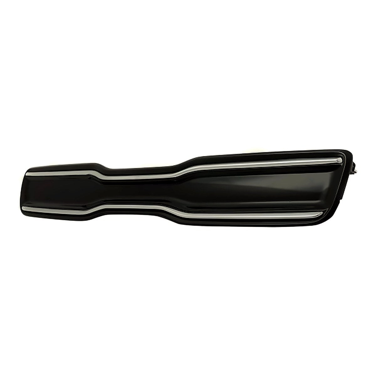 2017-2019 Kia Soul Grille Glossy Black With Chrome Bars – Side View (KI1200193)