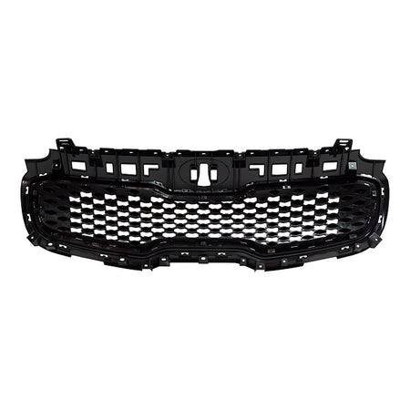2017-2019 Kia Sportage Grille Matte Black Center With Chrome Frontame – Back View (KI1200194)