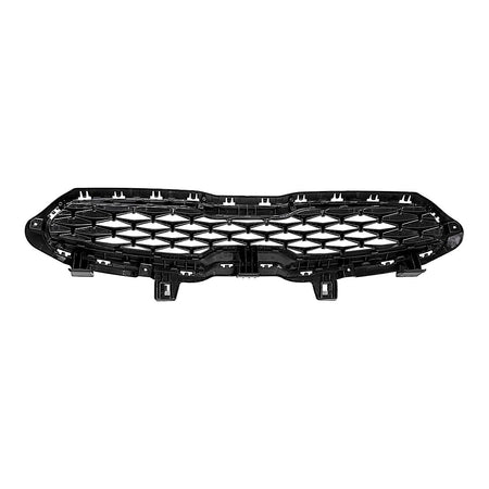 2019-2021 Kia Forte Grille Matte Black With Silver/Gray Moulding Front/Lxs Model – Back View (KI1200204)