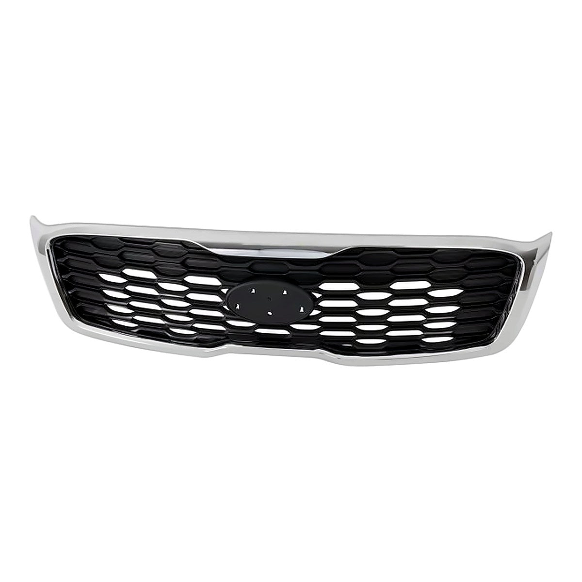 2019-2020 Kia Sorento Grille L/Lx Model Matte Black With Chrome Frontame – Side View (KI1200207)