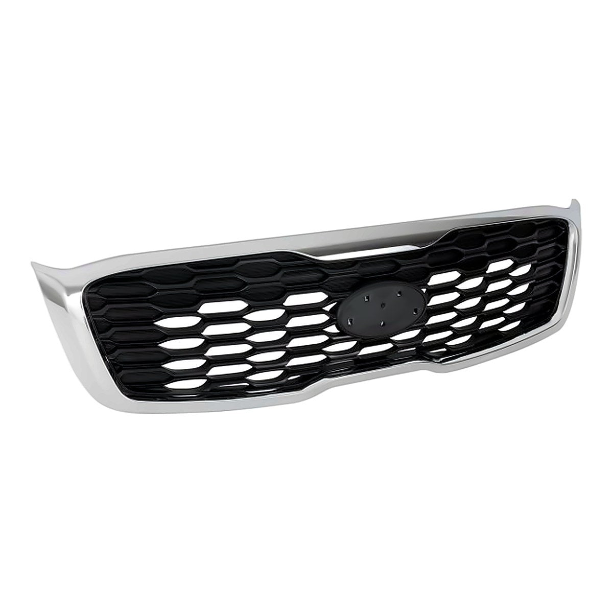 2019-2020 Kia Sorento Grille L/Lx Model Matte Black With Chrome Frontame – Side View (KI1200207)