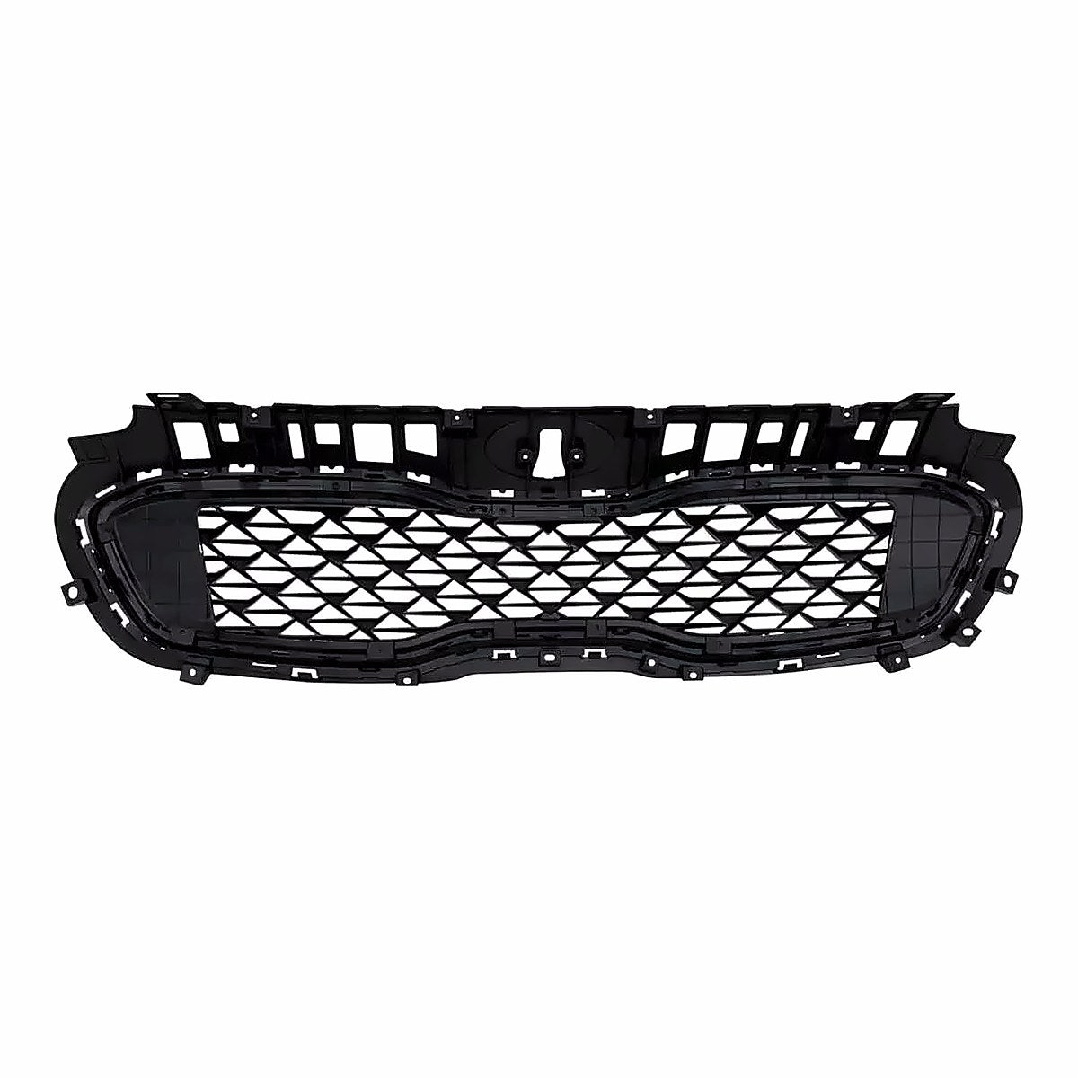 2020-2022 Kia Sportage Grille Front Ptd Black With Chrome Without Pre-Collision System – Back View (KI1200217)