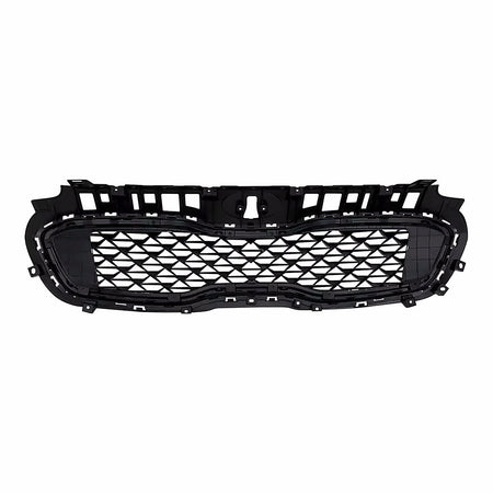 2020-2022 Kia Sportage Grille Front Upper Ptd Black With Chrome Frontame With Pre-Collision System – Back View (KI1200218)