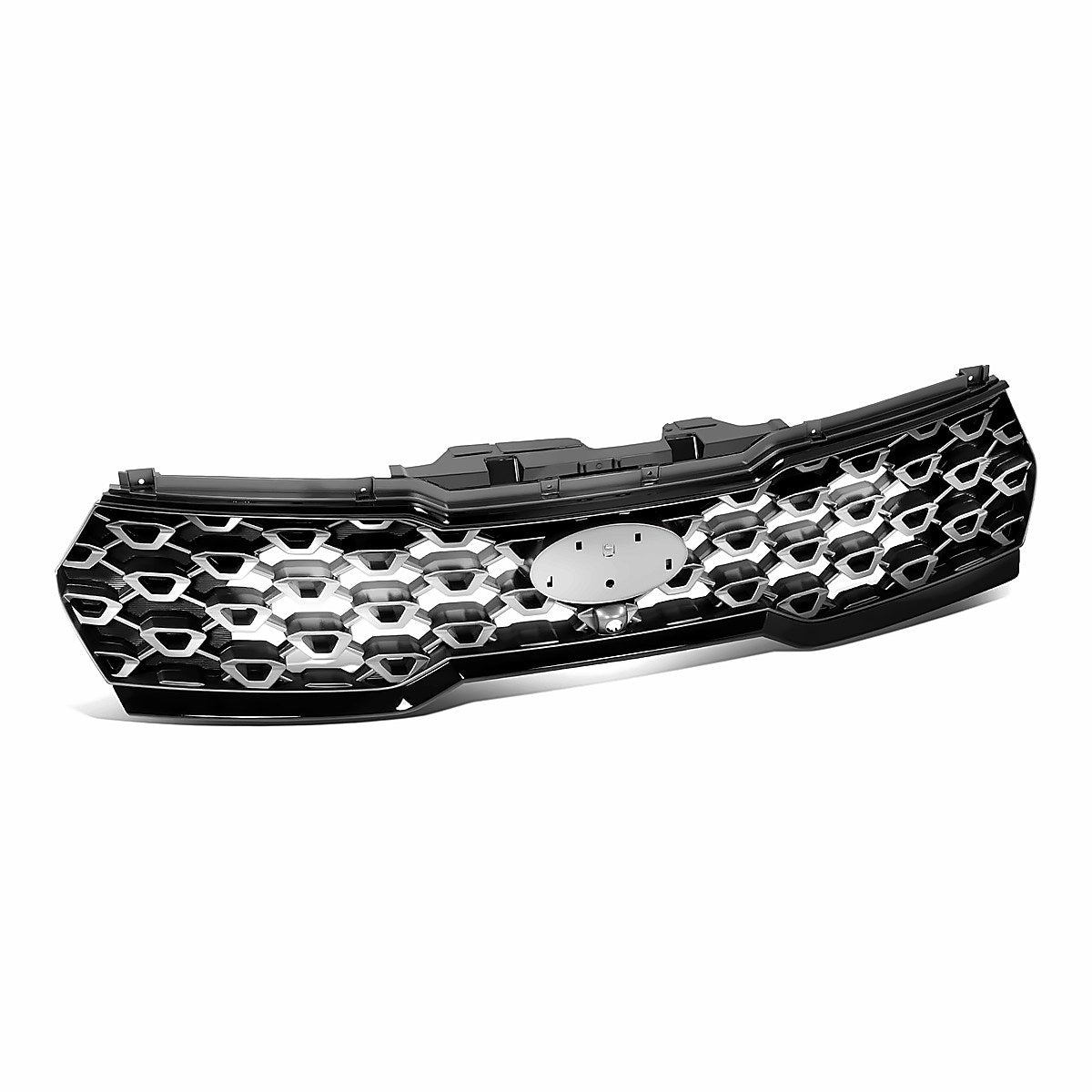 2021-2023 Kia Sorento Grille Front Ptd Silver Gray Without Camera – Side View (KI1200220)