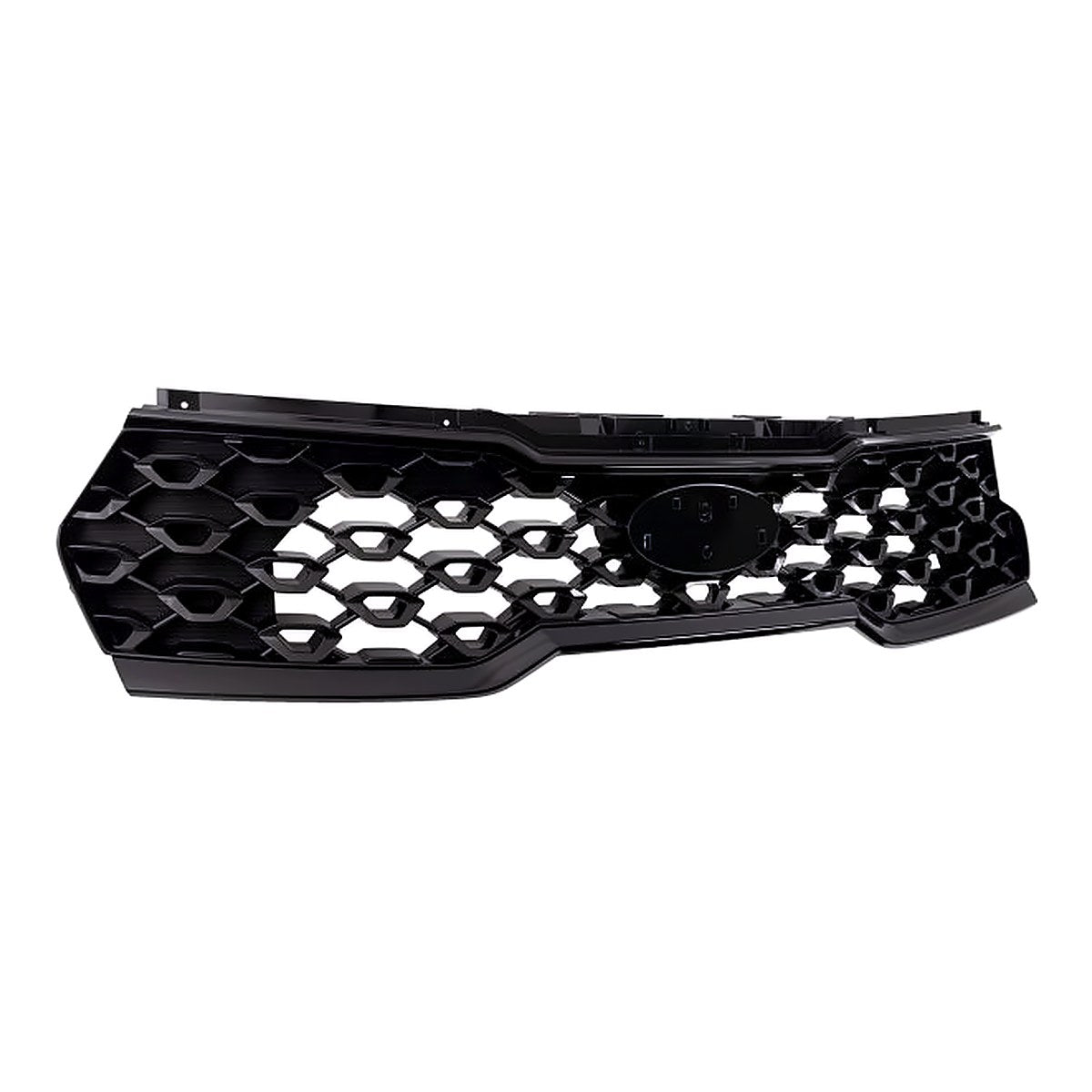 2021-2023 Kia Sorento Grille Front Ptd Gloss Black Without Camera – Side View (KI1200221)