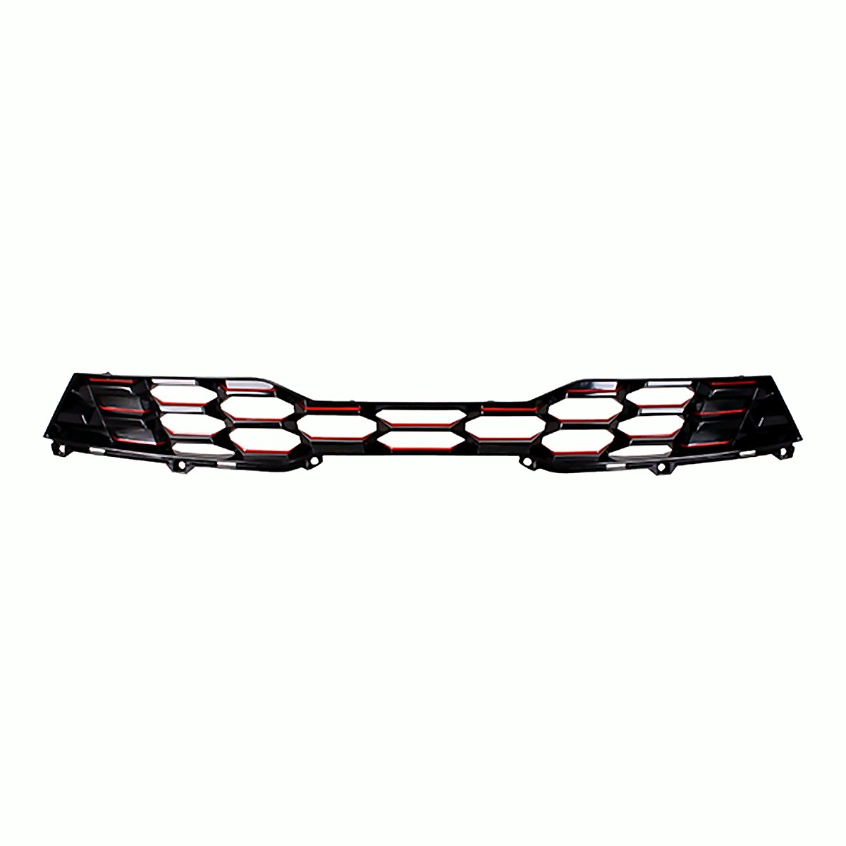 2022-2024 Kia Forte Grille Front Black With Red Gt-Line – KI1200227
