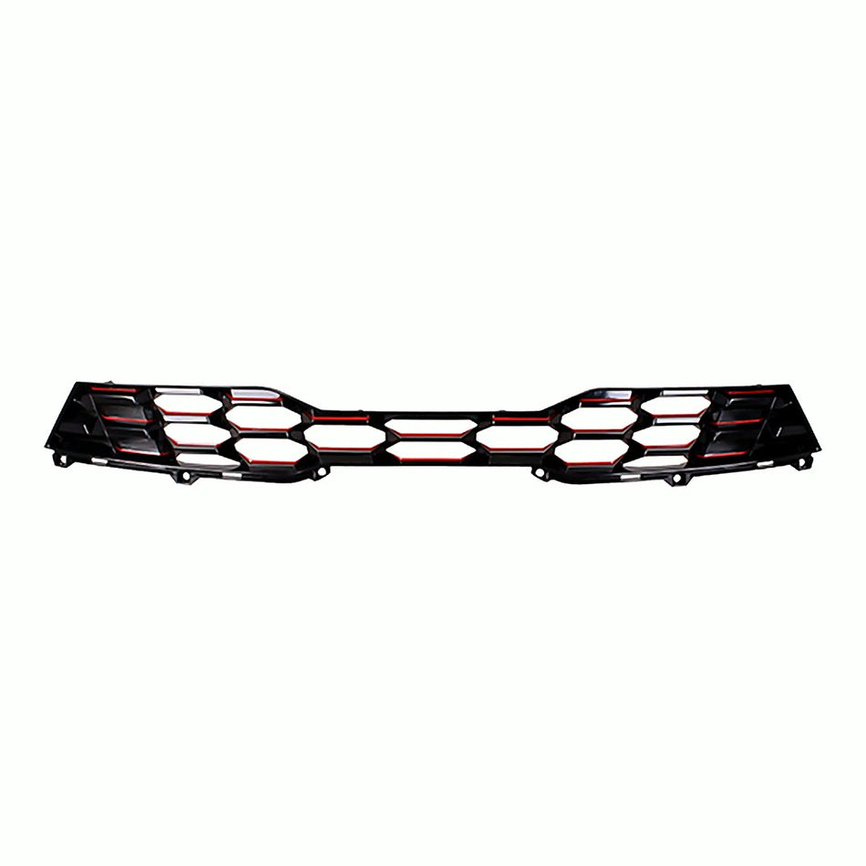2022-2024 Kia Forte Grille Front Black With Red Gt-Line – KI1200227