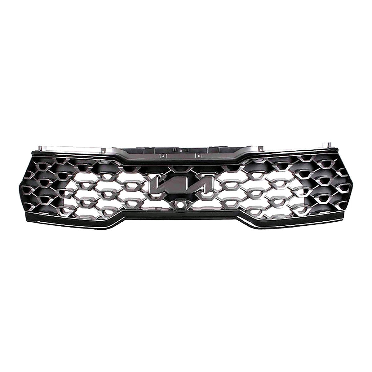 2022-2023 Kia Sorento Grille Front Ptd Silver With Black Molding With Camera Without Emblem – KI1200231