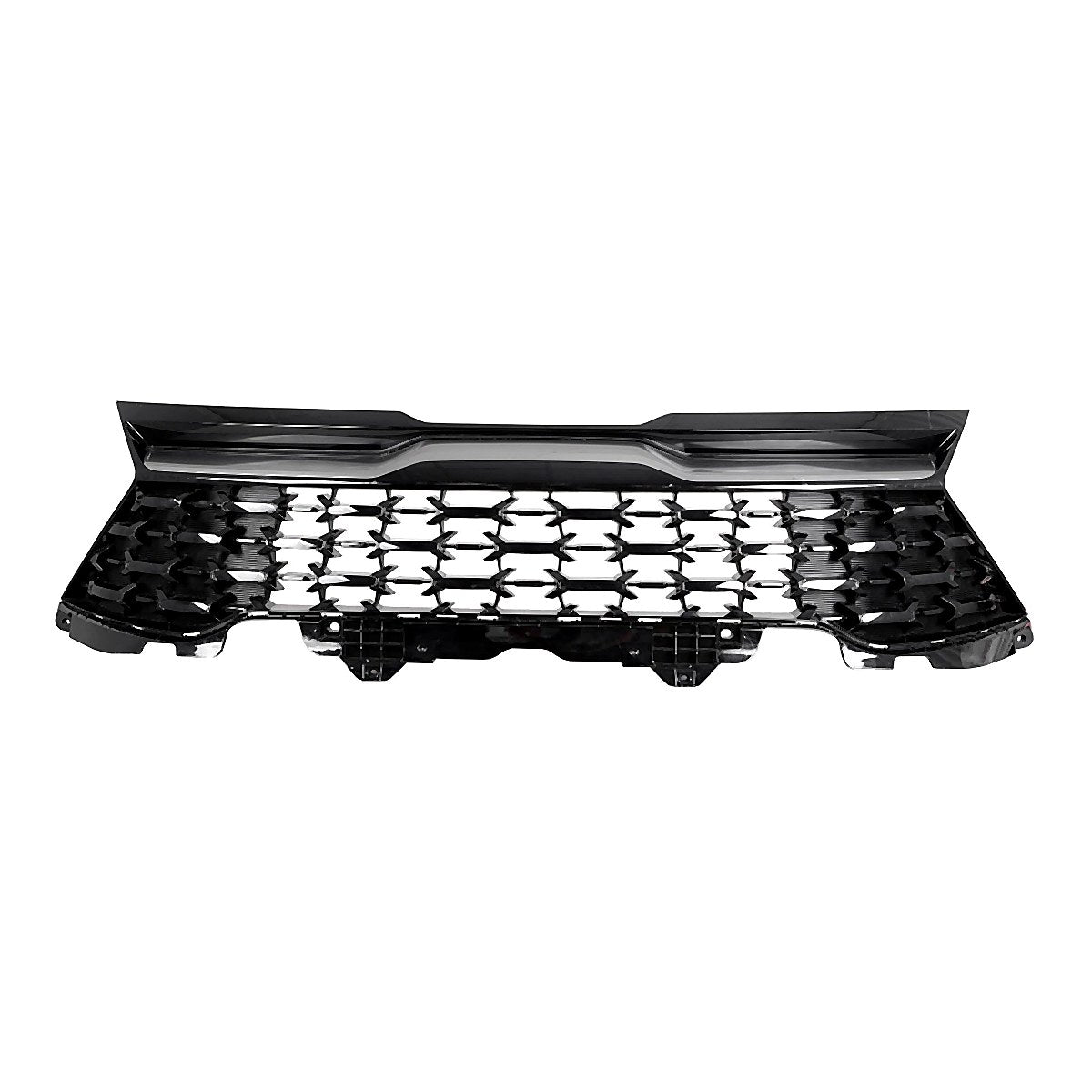 2023-2025 Kia Sportage Grille Front Ptd Black With Silver Gray Molding Without Camera / For X-Line / X-Pro – KI1200263
