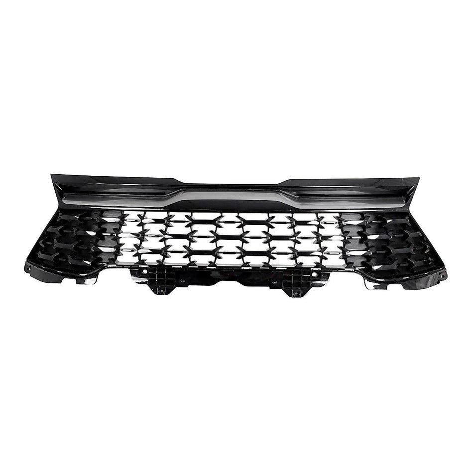 2023-2025 Kia Sportage Grille Front Ptd Black With Silver Gray Molding Without Camera / For X-Line / X-Pro – KI1200263