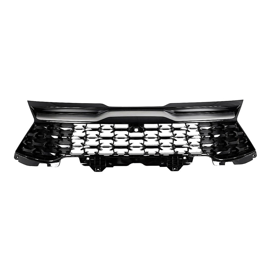 2023-2025 Kia Sportage Grille Front Ptd Black Camera With Silver Gray Molding X-Line/ X-Pro Models – KI1200264