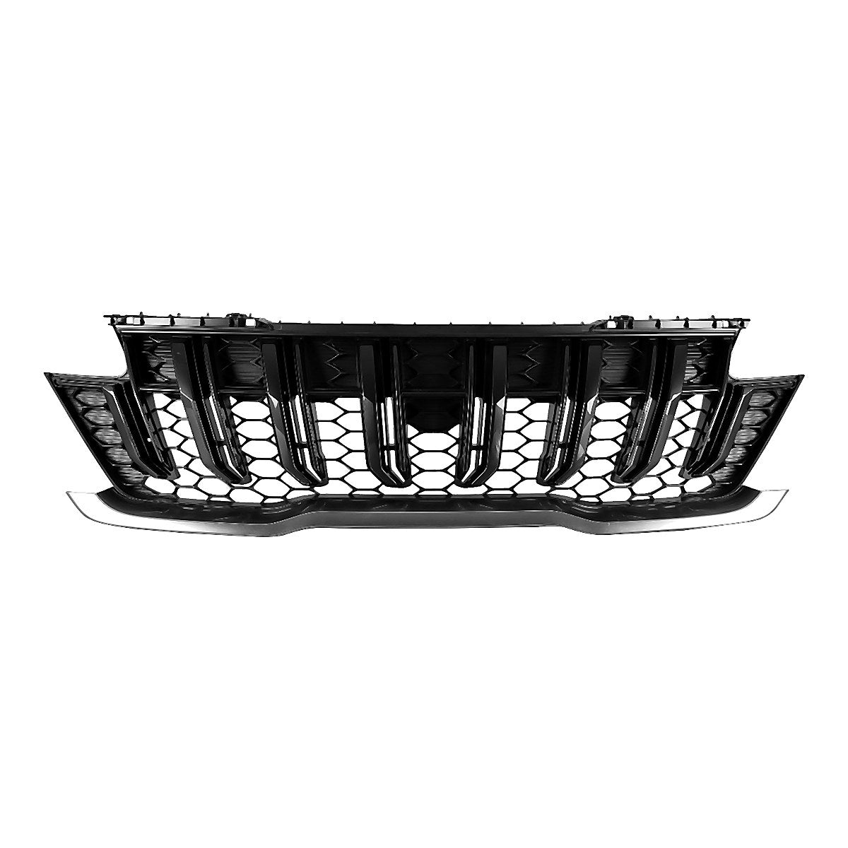 2022-2023 Kia Carnival Grille Front Dark Gray With Chrome Molding Vertical Base Style – KI1200265