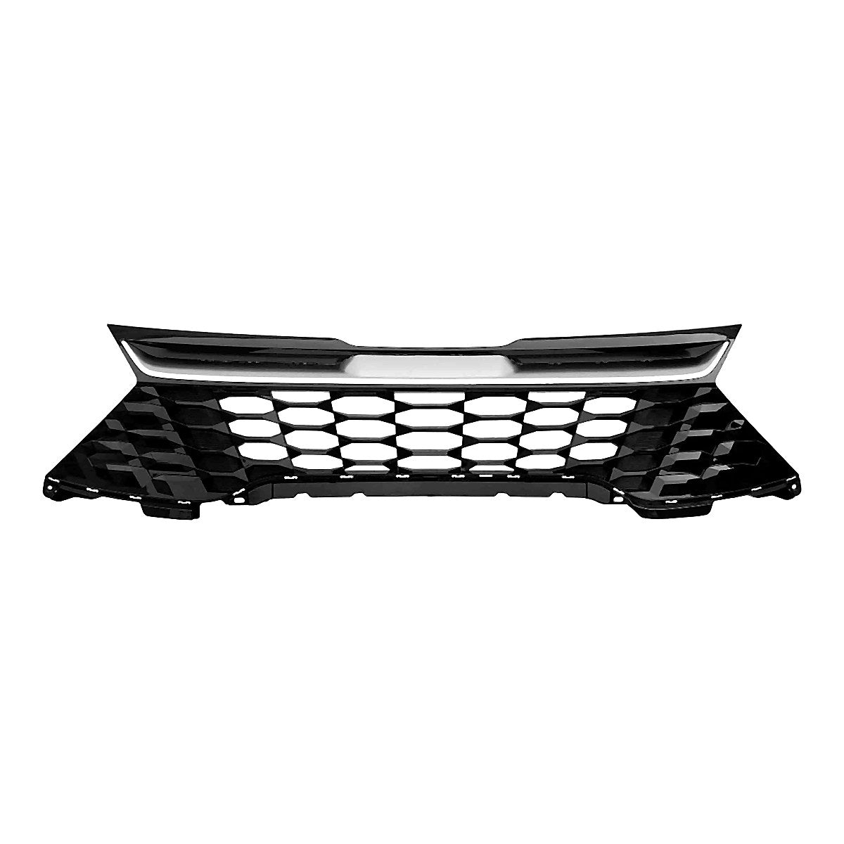 2023-2025 Kia Sportage Grille Front Ptd Black With Chrome Molding Usa Built Sx Models – KI1200268