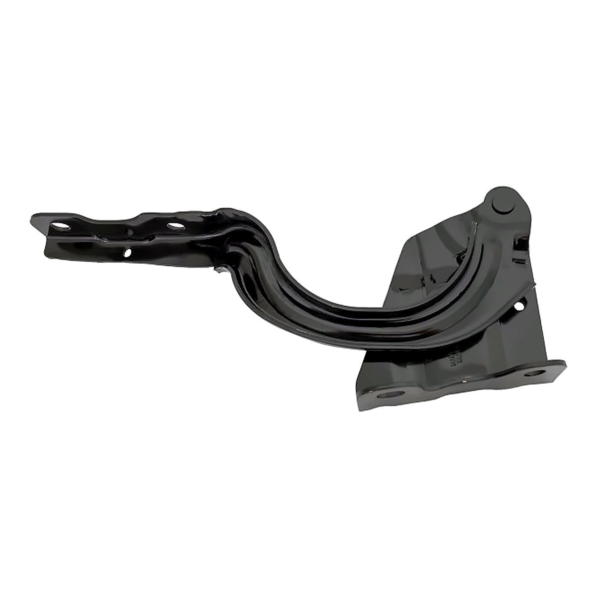 2019-2024 Kia Forte Hood Hinge Passenger Side Black – Angle View (KI1236175)