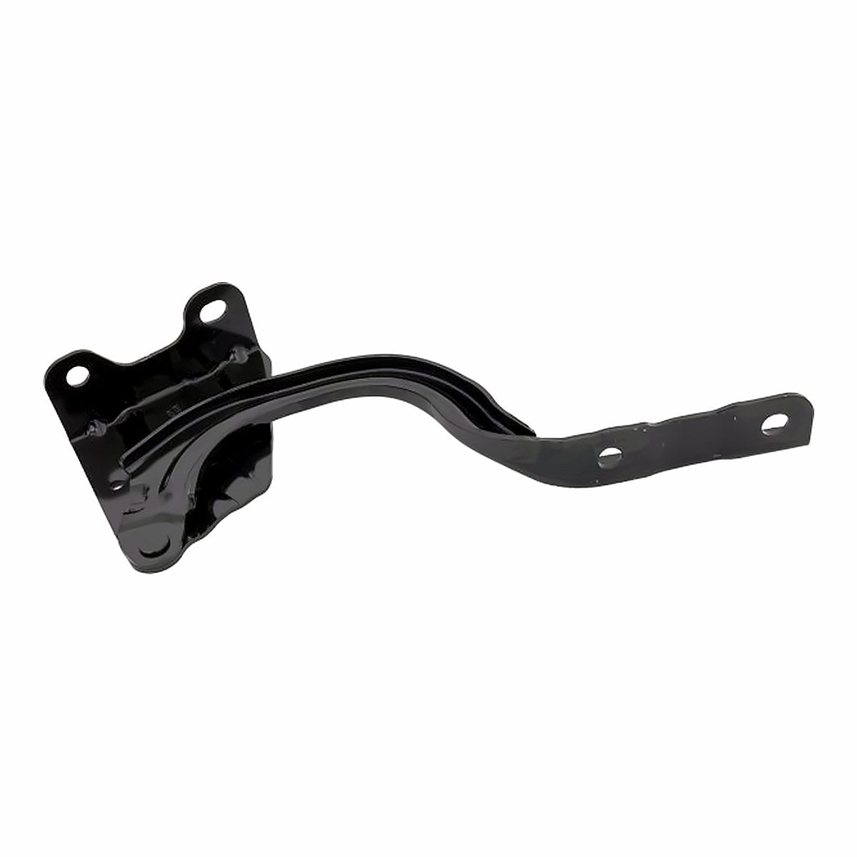 2019-2024 Kia Forte Hood Hinge Passenger Side Black – Back View (KI1236175)