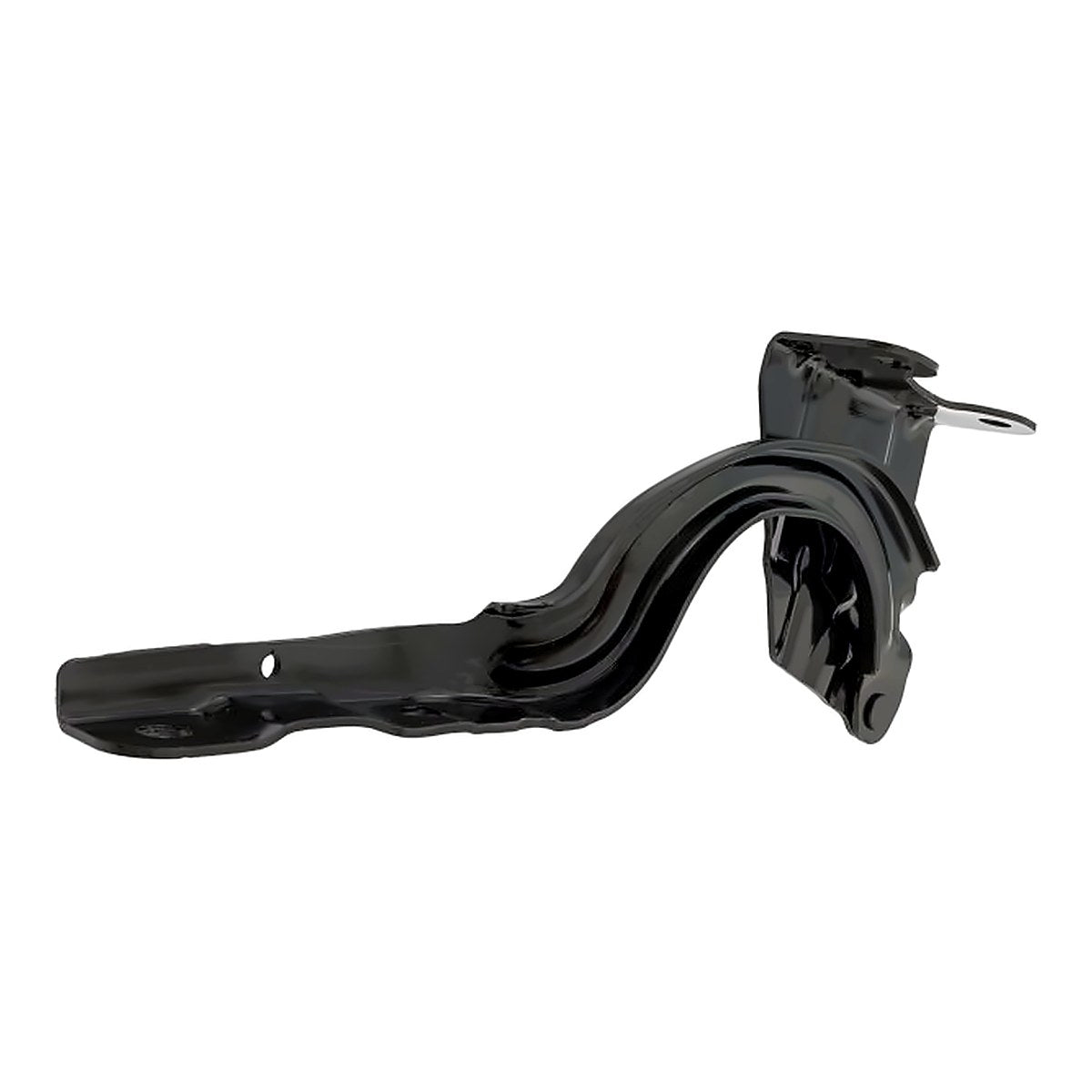 2019-2024 Kia Forte Hood Hinge Driver Side Black – Side View (KI1236176)