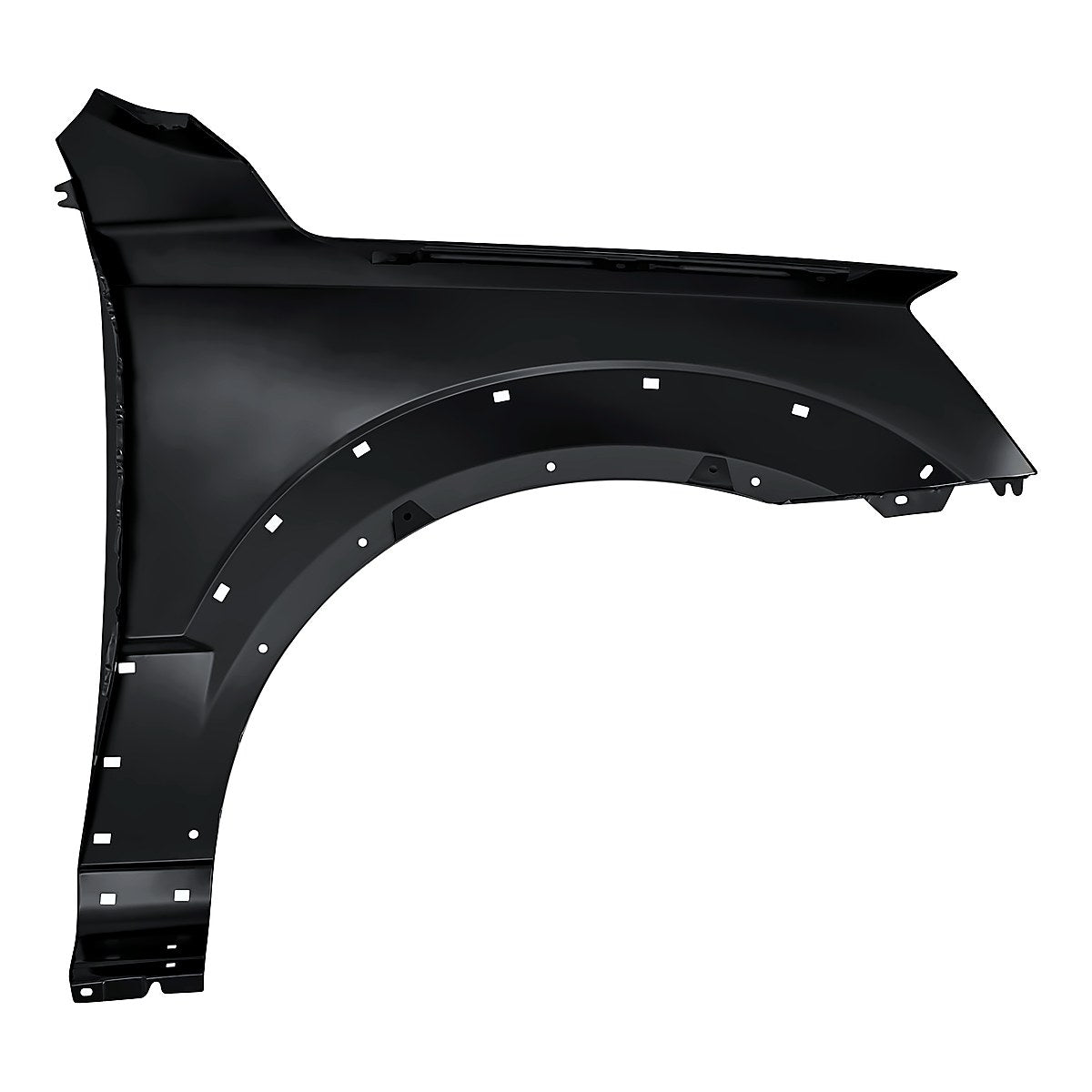 2003-2009 Kia Sorento Fender Front Driver Side Ex With Moulding – Back View (KI1240112)