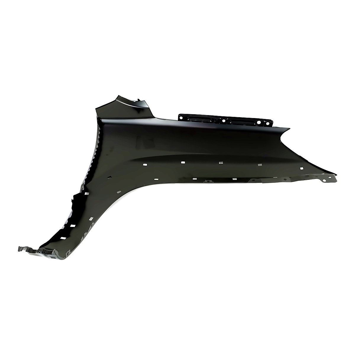 2005-2010 Kia Sportage Fender Front Driver Side With Moulding Hole Ex Model – Back View (KI1240121)