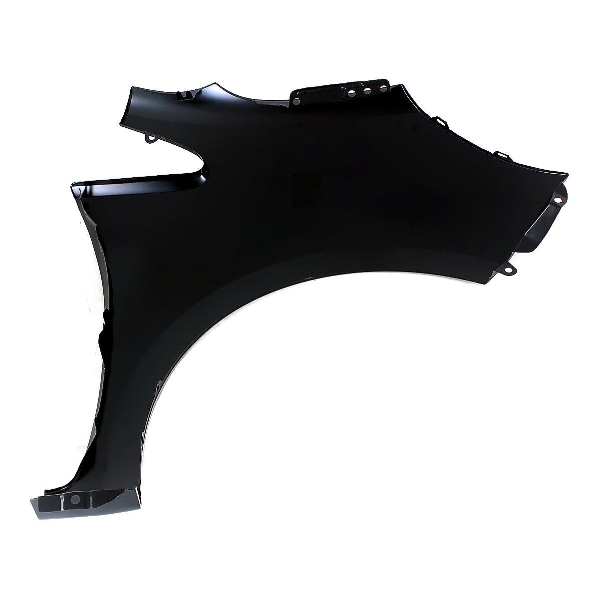 2012-2017 Kia Rio_Hatchback Fender Front Driver Side (Without Signal Lamp Hole) Steel – Back View (KI1240137)