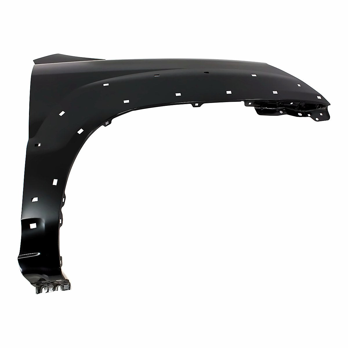 2005-2010 Kia Sportage Fender Front Passenger Side With Moulding Hole Ex Model – Front View (KI1241121)
