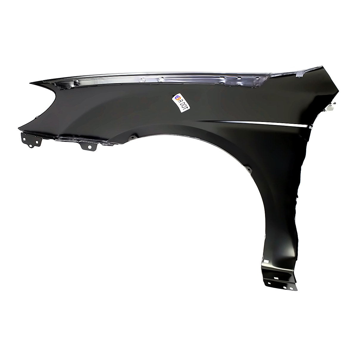 2007-2009 Kia Spectra Fender Front Passenger Side With Moulding Hole Sx – Back View (KI1241126)