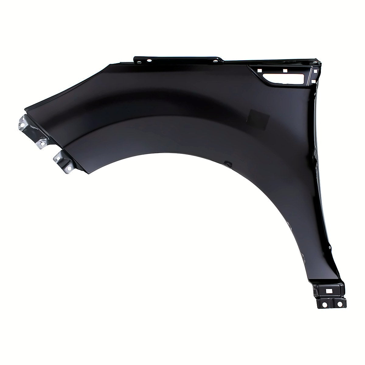 2014-2019 Kia Soul Fender Front Passenger Side With Moulding Hole Steel – Back View (KI1241141)