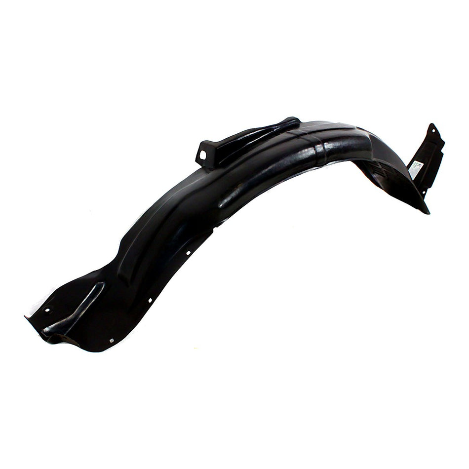 2006-2009 KIA Rio5 Fender Liner Front Passenger Side - side angle, Part KI1249104