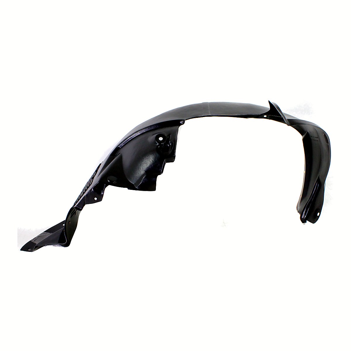 2010-2011 Kia Soul Fender Liner Passenger Side With Moulding – Back View (KI1249114)