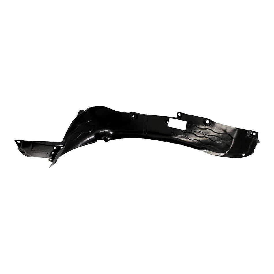 2012-2014 KIA RIO Sedan Fender Liner Front Passenger Side - side angle, Part KI1249120