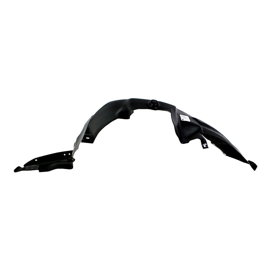 2000-2004 KIA Spectra Hatchback Fender Liner Passenger Side - side angle, Part KI1251105