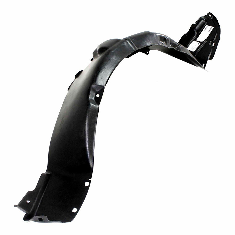 2004 KIA Spectra Sedan Fender Liner Passenger Side - side angle, Part KI1251110