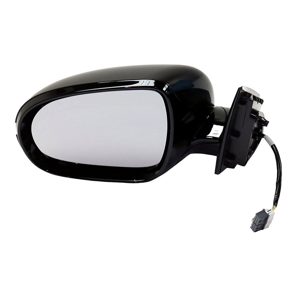 2016-2020 Kia Sorento Door Mirror Driver Side Power Heated Ptm Without Camera/Blind Spot With Signal Manual Fold_KI1320207