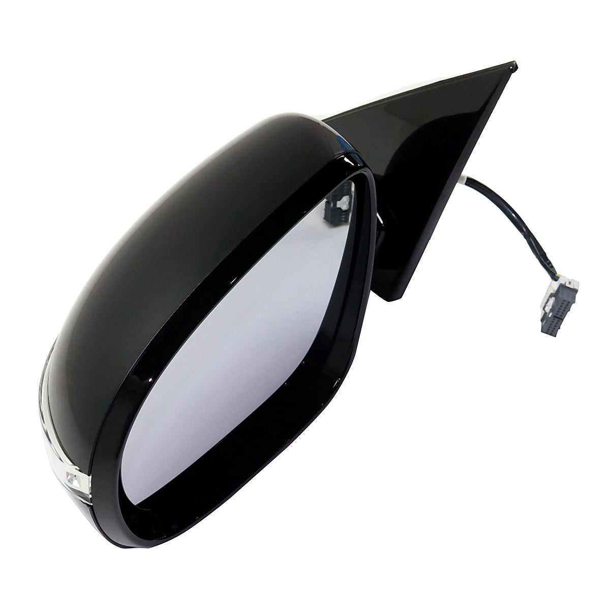 2016-2020 Kia Sorento Door Mirror Driver Side Power Heated Ptm Without Camera/Blind Spot With Signal Manual Fold_KI1320207-3