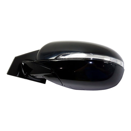 2016-2020 Kia Sorento Door Mirror Driver Side Power Heated Ptm Without Camera/Blind Spot With Signal Manual Fold_KI1320207-5