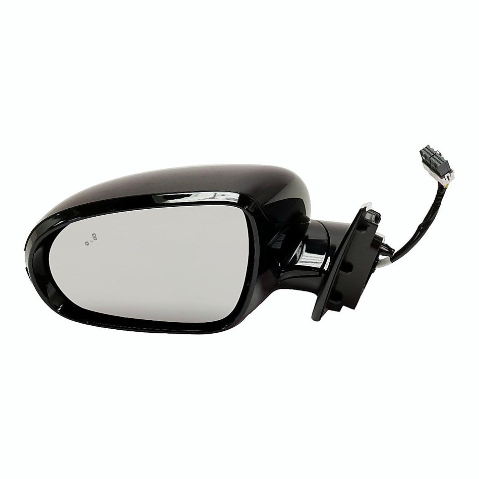 2016-2020 Kia Sorento Door Mirror Driver Side Power Heated Ptm Without Camera With Signal/Blind Spot Manual Fold_KI1320208