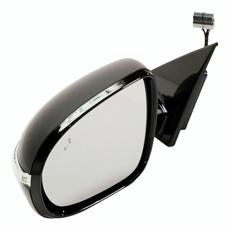 2016-2020 Kia Sorento Door Mirror Driver Side Power Heated Ptm Without Camera With Signal/Blind Spot Manual Fold_KI1320208-3