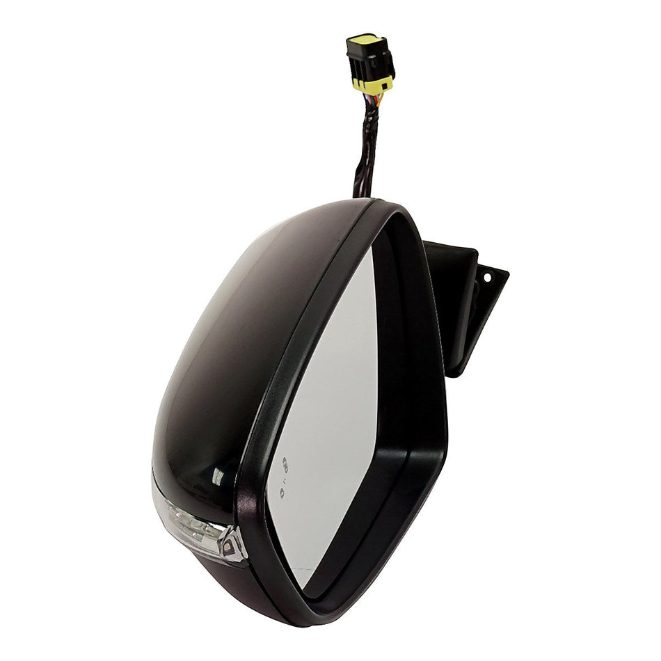 2017-2018 Kia Forte Door Mirror Driver Side Power Ptm With Blind Spot/Signal/Heat/Puddle Lamp Power Fold_KI1320215-2