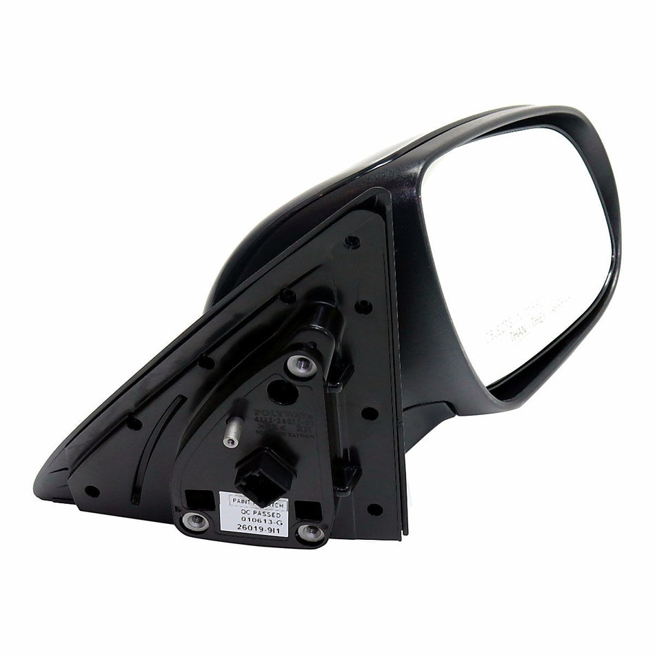 2011-2013 Kia Forte_Koup_(Coupe) Door Mirror Passenger Side Power Heated With Signal Lamp Manual Folding Ptm_KI1321155-2